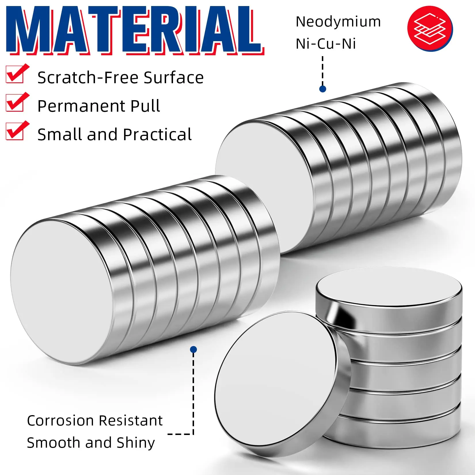 15x3mm Super Powerful Neodymium Magnet N35 15x3mm Strong Permanent Magnetic Imanes Small Disc NdFeB Round Refrigerator Magnets
15x3mm Super Powerful Neodymium Magnet N35 15x3mm Strong Permanent Magnetic Imanes Small Disc NdFeB Round Refrigerator Magnets