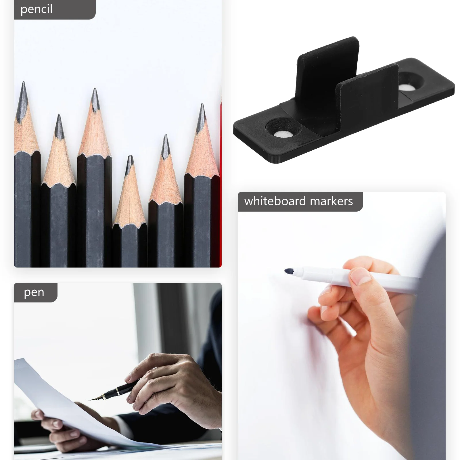 20pcs Holder Whiteboard Clips Adhesive Pen Whiteboard Markers Holders Plastic Pen Clamps Wall Mountable Marker Holders
20pcs Holder Whiteboard Clips Adhesive Pen Whiteboard Markers Holders Plastic Pen Clamps Wall Mountable Marker Holders