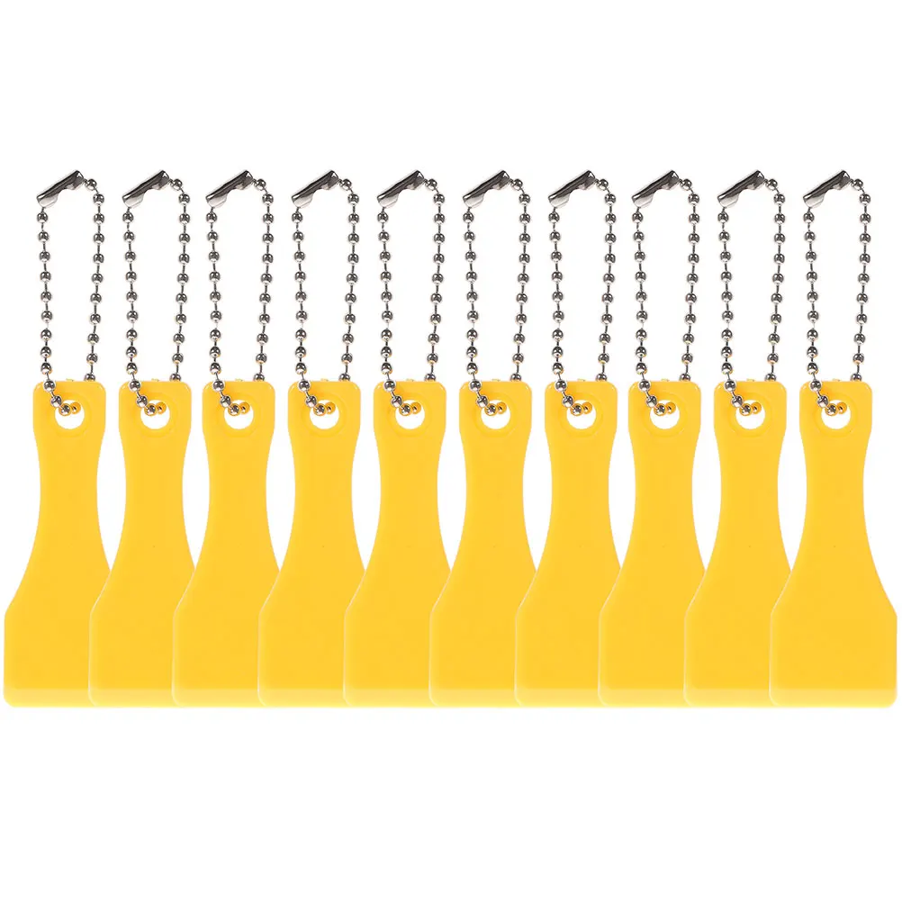 20 Pcs Lottery Scratcher Label Remover Keychain Blade Keyring Ticket Plastic Film Scraper Tool
20 Pcs Lottery Scratcher Label Remover Keychain Blade Keyring Ticket Plastic Film Scraper Tool