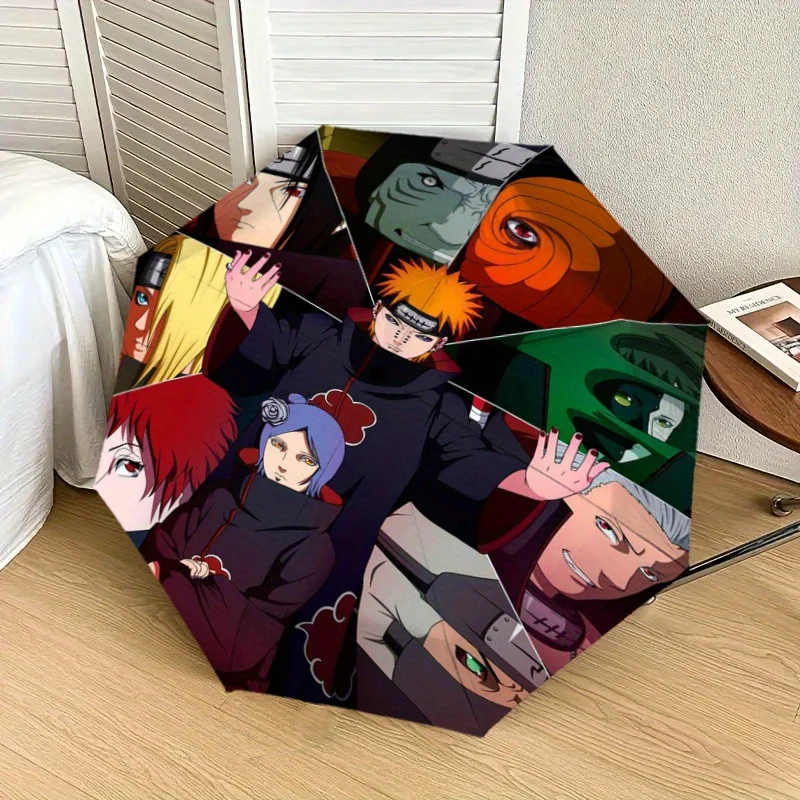 1pc Naruto-Themed Umbrella - Compact And Versatile Outdoor Accessory for Travel, Featuring a Charming Design Suitable for Both
1pc Naruto-Themed Umbrella - Compact And Versatile Outdoor Accessory for Travel, Featuring a Charming Design Suitable for Both