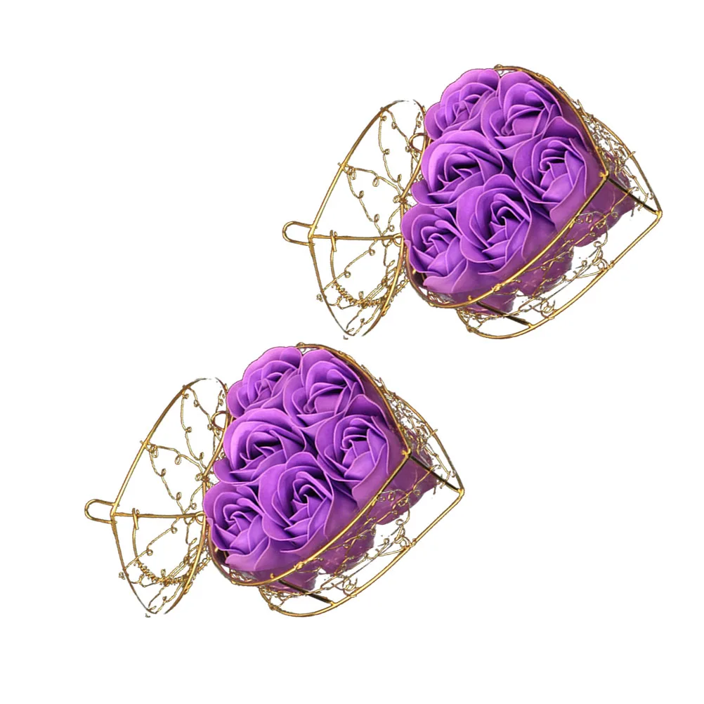 2 Sets Simulation Soap Rose Flower Petals Valentine's Day Bath Purple Ornament Decoration
2 Sets Simulation Soap Rose Flower Petals Valentine's Day Bath Purple Ornament Decoration
