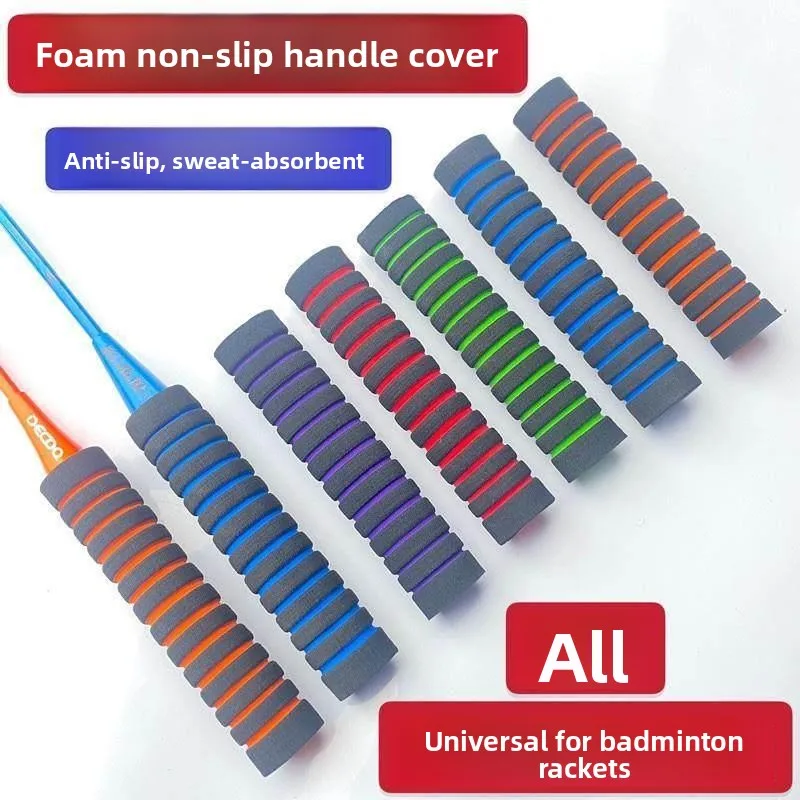 Badminton Racket Handle Cover Sponge Grip Protection Anti-Slip Sweat Absorbent Single Badminton Shuttlecock Handle Cover
Badminton Racket Handle Cover Sponge Grip Protection Anti-Slip Sweat Absorbent Single Badminton Shuttlecock Handle Cover