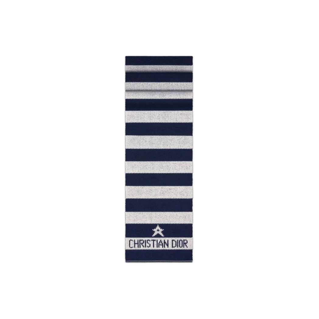 DIOR Knit Scarves Women's Marine Blue/Light Gray 31STR323I003_C580
DIOR Knit Scarves Women's Marine Blue/Light Gray 31STR323I003_C580