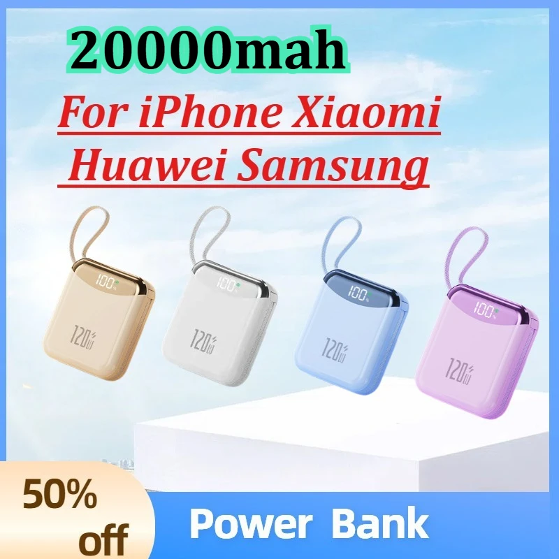 20000mAh Mini Power Bank 66W Fast Charge Powerbank CCC Chinese Certification External Battery for iPhone Xiaomi Huawei Samsung
20000mAh Mini Power Bank 66W Fast Charge Powerbank CCC Chinese Certification External Battery for iPhone Xiaomi Huawei Samsung