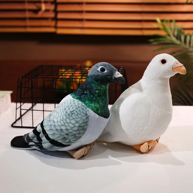 Adorable Plush Pigeon Stuffed Bird Toy Realistic Gray White Soft Kawaii For Accessory Home Decor Gift Doll Comfort Collection
Adorable Plush Pigeon Stuffed Bird Toy Realistic Gray White Soft Kawaii For Accessory Home Decor Gift Doll Comfort Collection