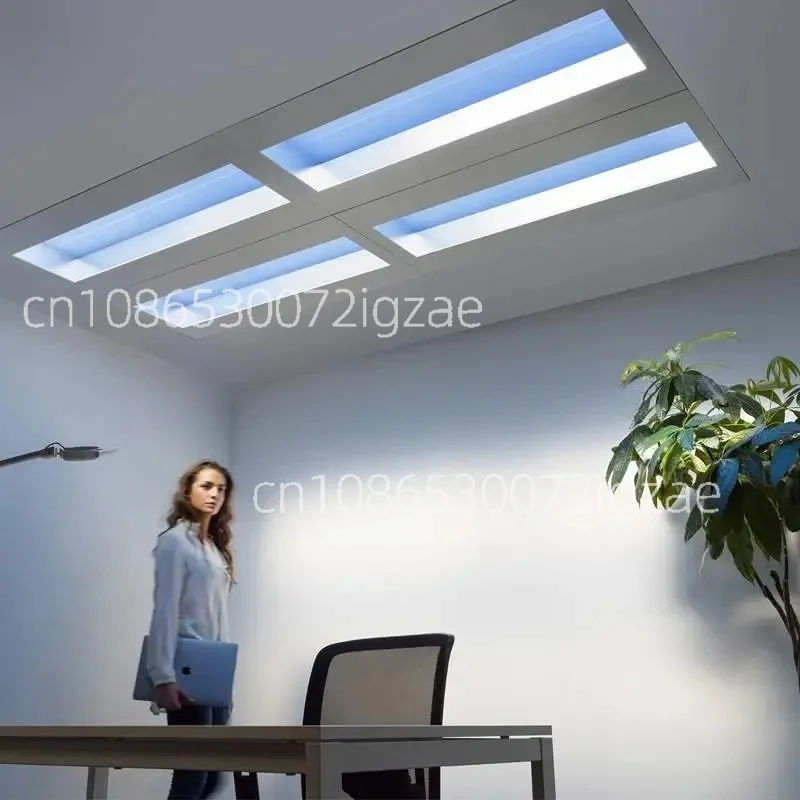 Suitable for Smart APP Natural Daylight Blue Sky Light LED Ceiling Panel Artificial Skylight
Suitable for Smart APP Natural Daylight Blue Sky Light LED Ceiling Panel Artificial Skylight