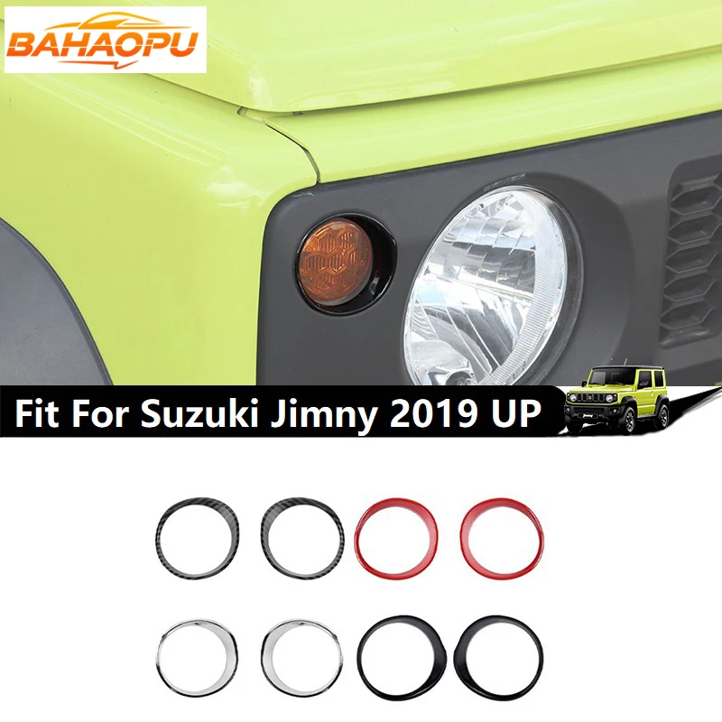 BAHAOPU ABS Car Front Turn Lamp Signal Lamp Decoration Hoods Sticker Fit For Suzuki Jimny 2019 Up Exterior Styling Accessories
BAHAOPU ABS Car Front Turn Lamp Signal Lamp Decoration Hoods Sticker Fit For Suzuki Jimny 2019 Up Exterior Styling Accessories