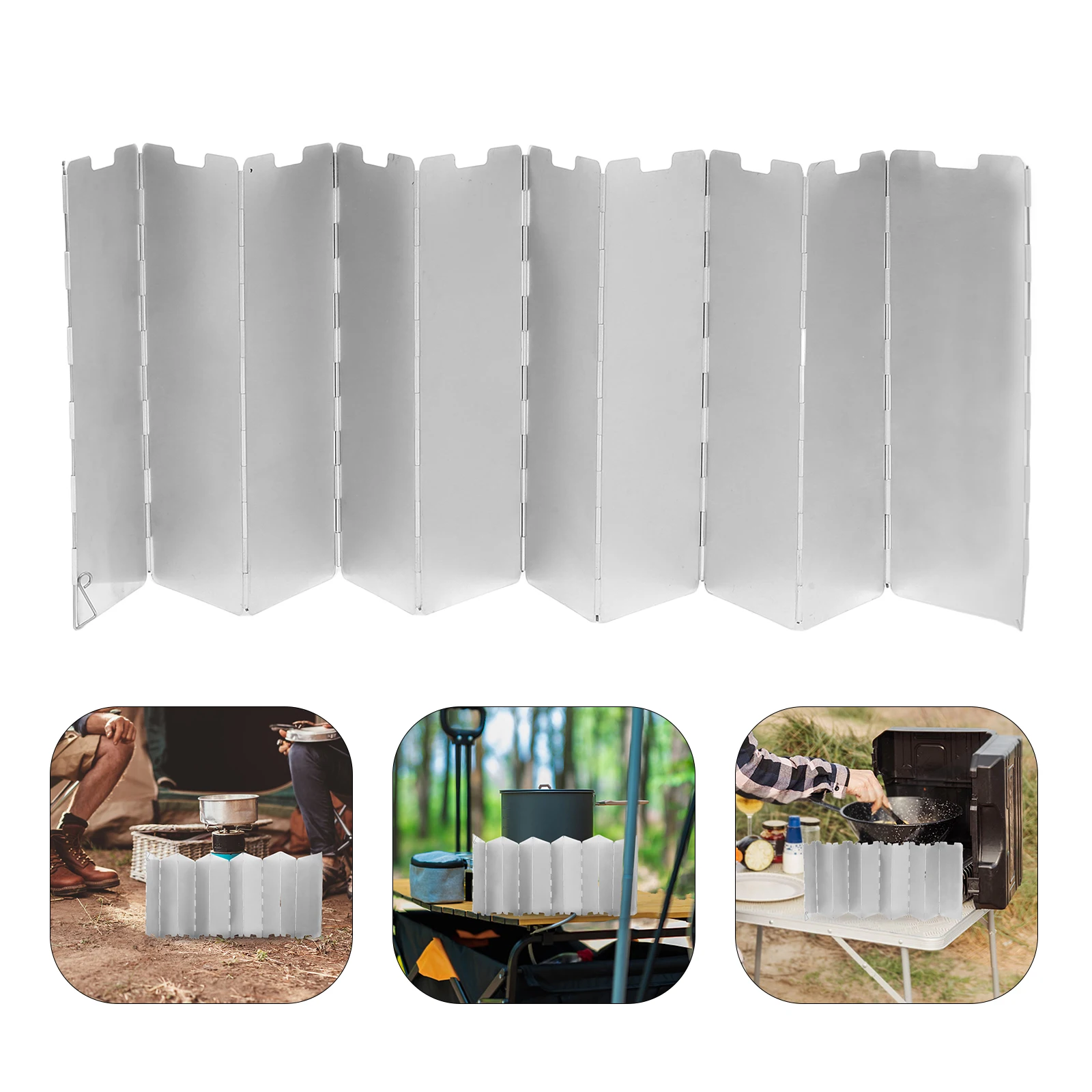 Outdoor Heater Aluminum Alloy Foldable Windscreen for Camping Patio Stove Wind Deflector Reflective Shield Propane Attachment
Outdoor Heater Aluminum Alloy Foldable Windscreen for Camping Patio Stove Wind Deflector Reflective Shield Propane Attachment