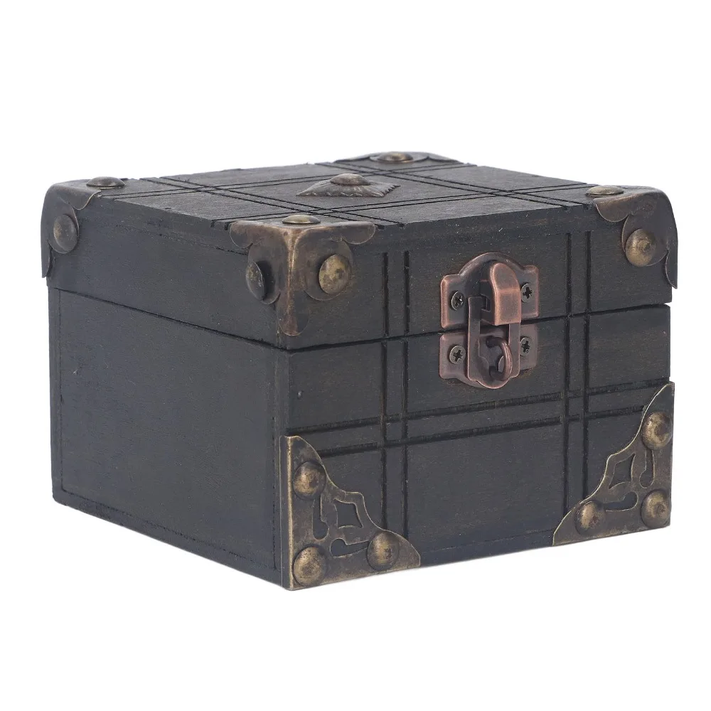 Storing Jewelry Wooden Vintage Wooden Box Handmade With Lock Treasure Chest Case Elegant Vintage Secure Trinket Box Home Display
Storing Jewelry Wooden Vintage Wooden Box Handmade With Lock Treasure Chest Case Elegant Vintage Secure Trinket Box Home Display