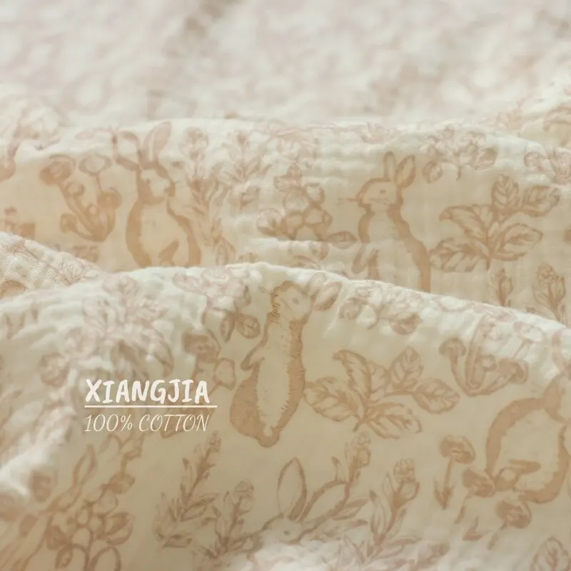 500X135cm Retro Mori Rabbit, Pure Cotton Double-layer Crepe Yarn, Maternal And Infant Grade Class A Bib, Saliva Towel, Hair Band
500X135cm Retro Mori Rabbit, Pure Cotton Double-layer Crepe Yarn, Maternal And Infant Grade Class A Bib, Saliva Towel, Hair Band