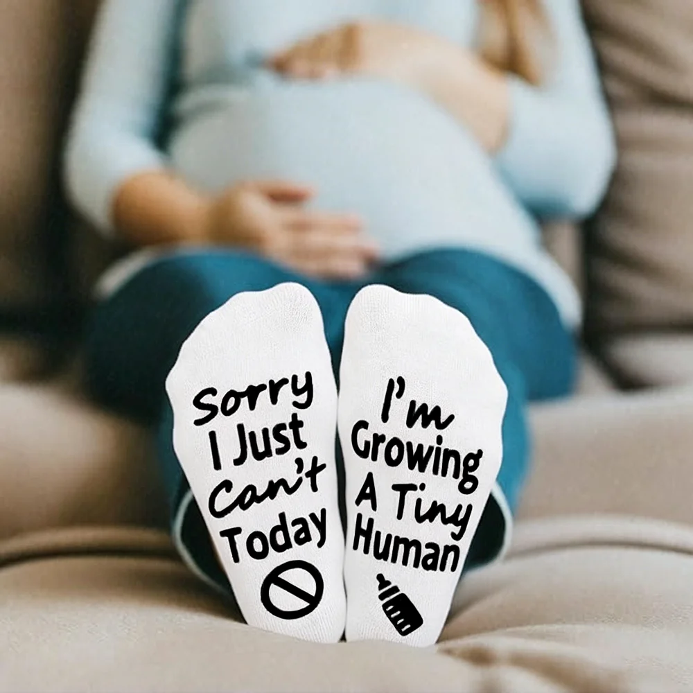 Sorry I Just Can't Today I'm Growing A Tiny Human Pregnant Sock Mom To Be Gift Pregnancy Supply Accessory Pregnancy Announcement
Sorry I Just Can't Today I'm Growing A Tiny Human Pregnant Sock Mom To Be Gift Pregnancy Supply Accessory Pregnancy Announcement