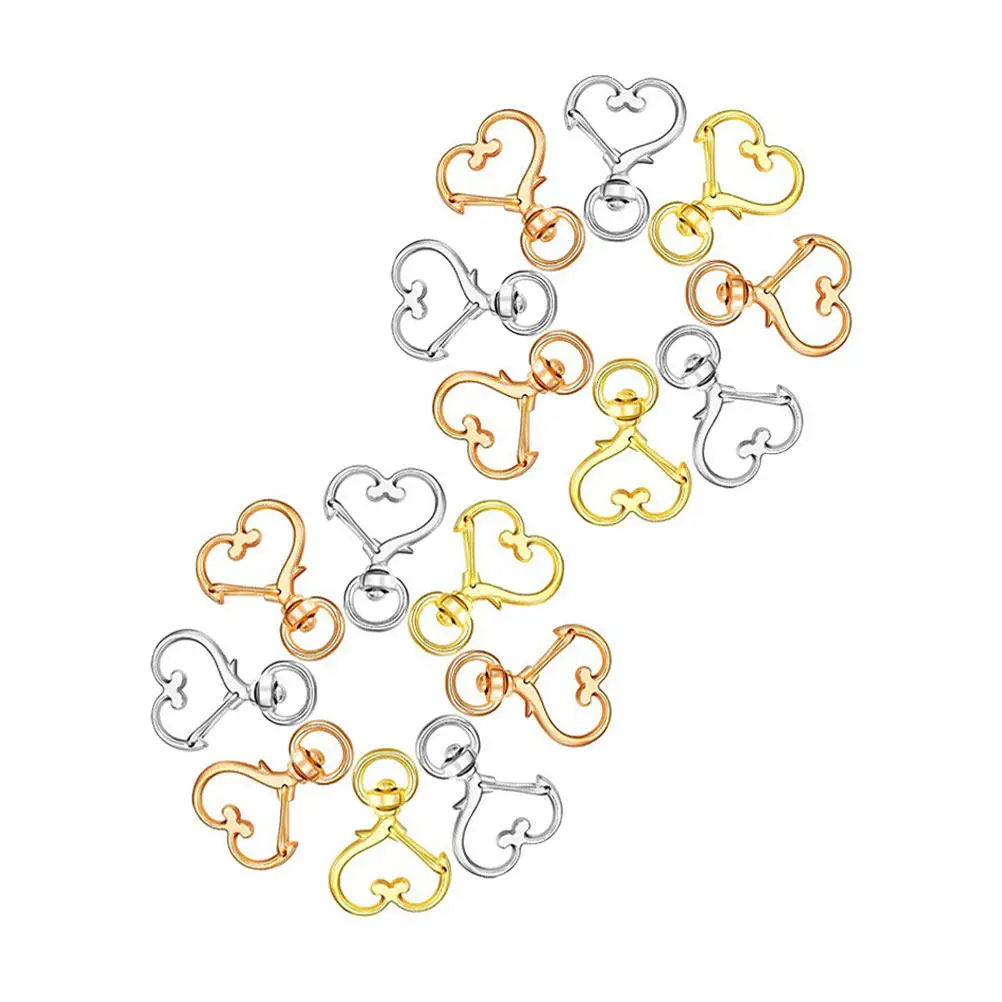60 шт. легких застежек-карабинов в форме сердца для изготовления ювелирных изделий своими руками: браслетов, ожерелий, браслетов на ногу, брелоков. Романтичные аксессуары.
60 шт. легких застежек-карабинов в форме сердца для изготовления ювелирных изделий своими руками: браслетов, ожерелий, браслетов на ногу, брелоков. Романтичные аксессуары.