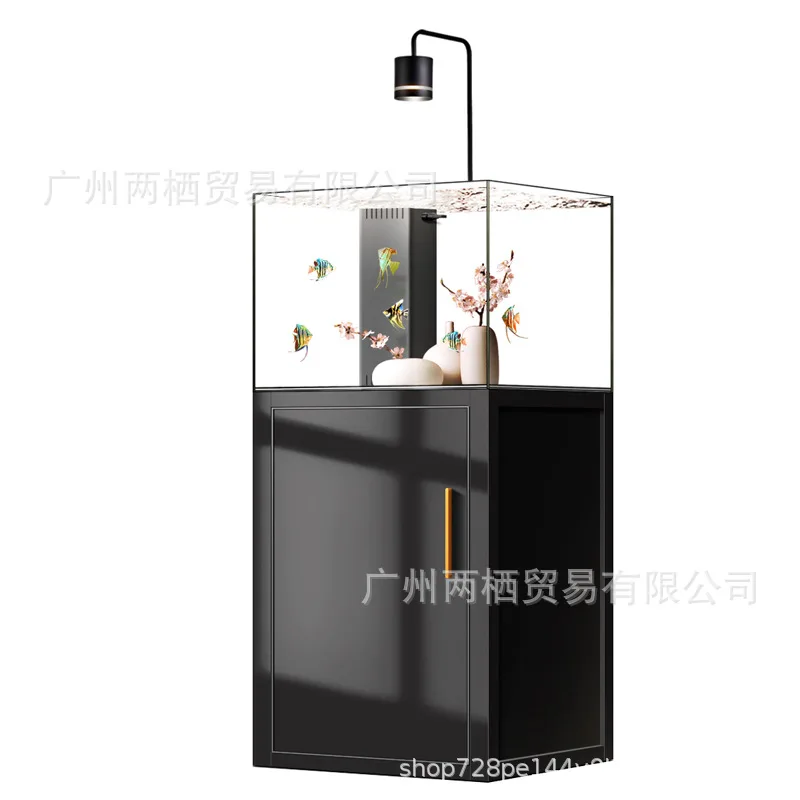 YJQ Square Bottom Filter Fish Tank, Lanshou Goldfish Aquarium, Living Room Upright Small
YJQ Square Bottom Filter Fish Tank, Lanshou Goldfish Aquarium, Living Room Upright Small
