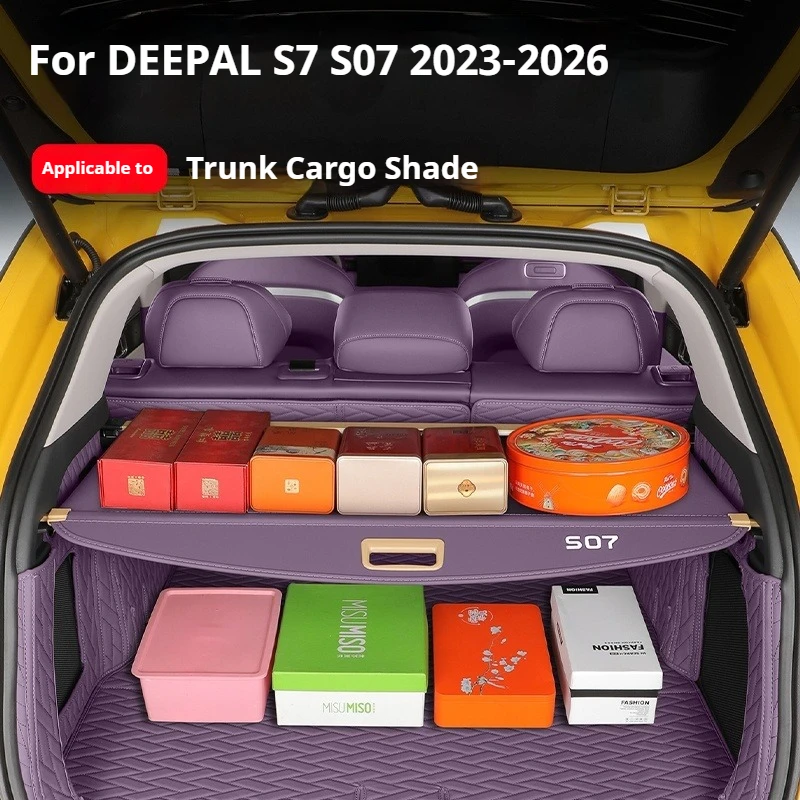 For Changan DEEPAL S7 S07 2023-2026 Car Trunk Privacy Curtain Trunk Storage Divider Panel Organizer Modification Accessories
For Changan DEEPAL S7 S07 2023-2026 Car Trunk Privacy Curtain Trunk Storage Divider Panel Organizer Modification Accessories