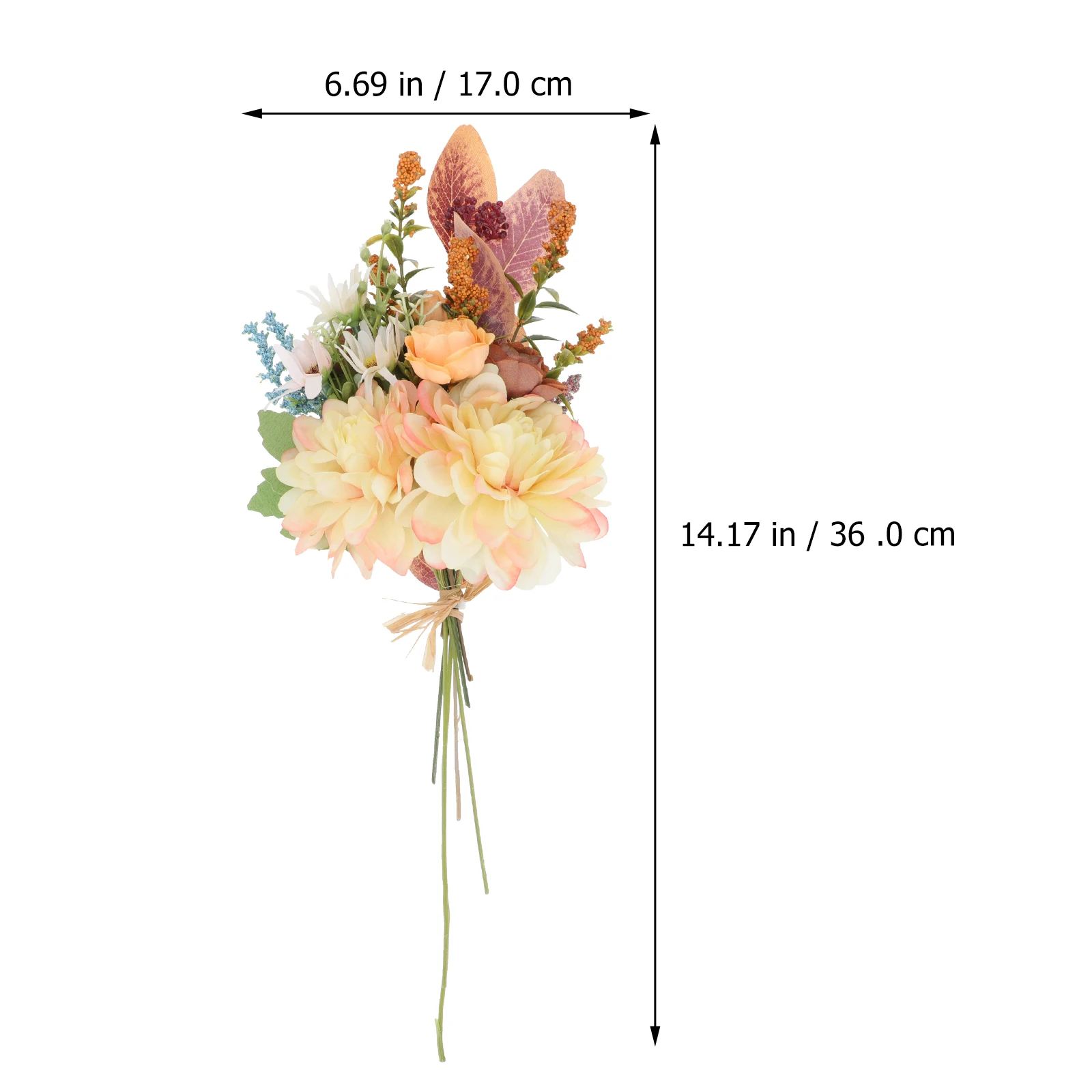Artificial Bouquet Decorative Flowers Fake Home Accessories Emulation Faux Adorn for Decoration Party
Artificial Bouquet Decorative Flowers Fake Home Accessories Emulation Faux Adorn for Decoration Party