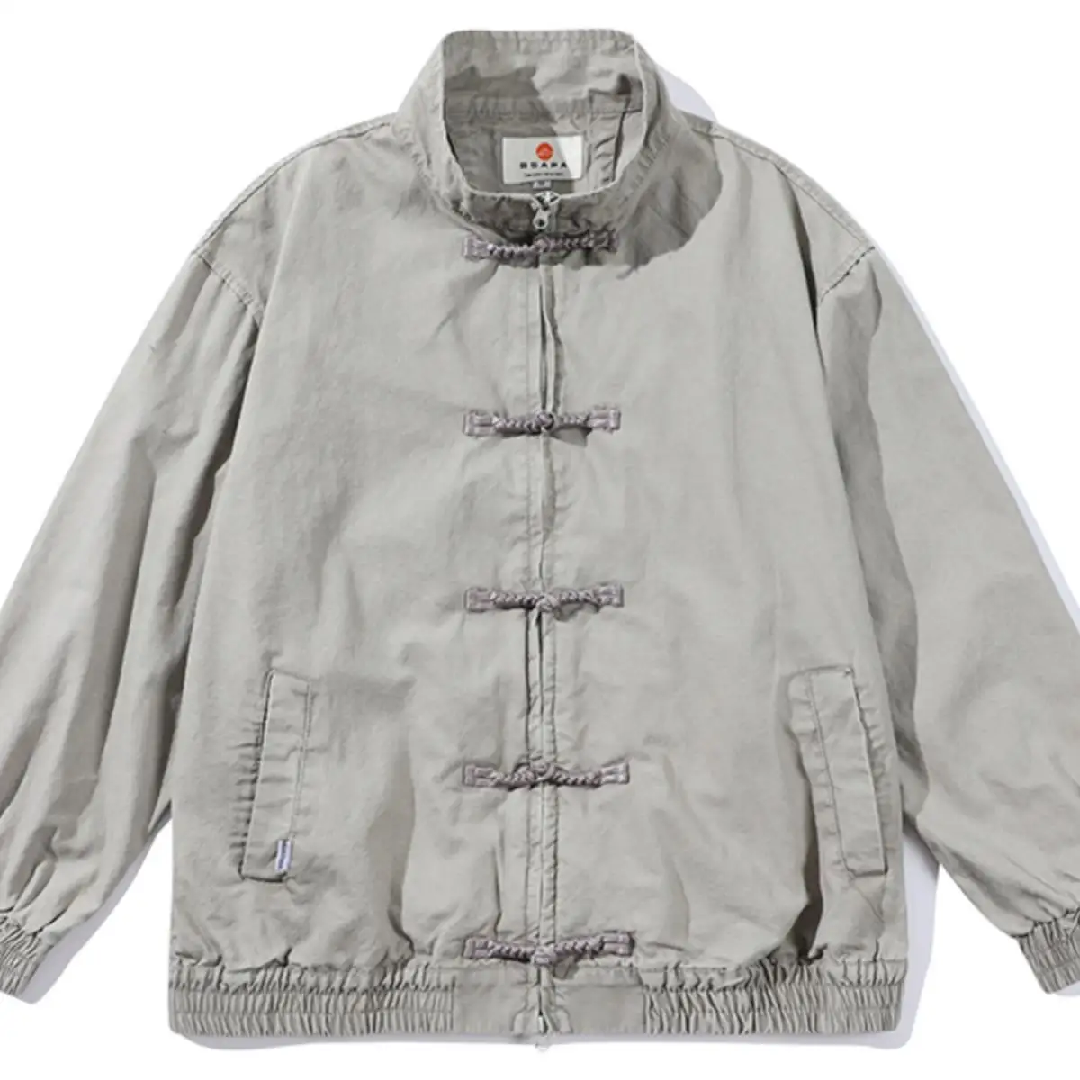 New Autumn Chinese Sle Stand Collar Jaet Men's Pure Color Retro Button Neutral Long Sve Top Coat Trendy Polyester Yout...
New Autumn Chinese Sle Stand Collar Jaet Men's Pure Color Retro Button Neutral Long Sve Top Coat Trendy Polyester Yout...