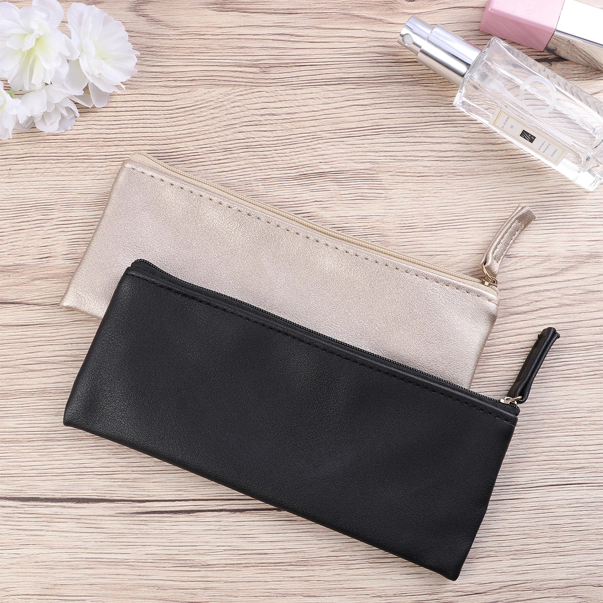 2 Pcs Pencil Case Good Gift for Children Stationery Storage Bag Organizer Minimalist Makeup Delicate Design
2 Pcs Pencil Case Good Gift for Children Stationery Storage Bag Organizer Minimalist Makeup Delicate Design