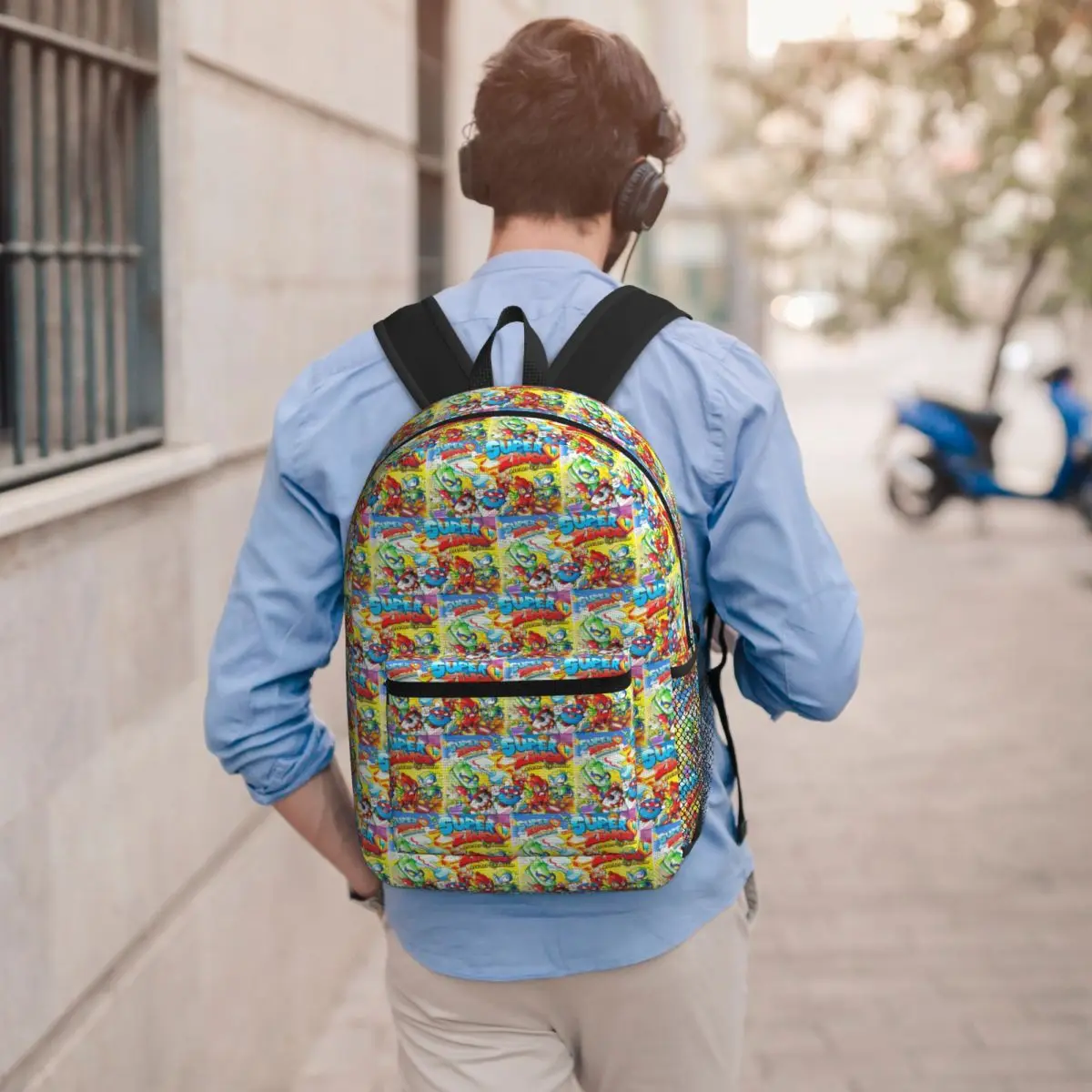 New Super Zings Cartoon Game Superzings Backpack Student BookBag Children School Bag Computer Shoulder Bags for Men Women
New Super Zings Cartoon Game Superzings Backpack Student BookBag Children School Bag Computer Shoulder Bags for Men Women