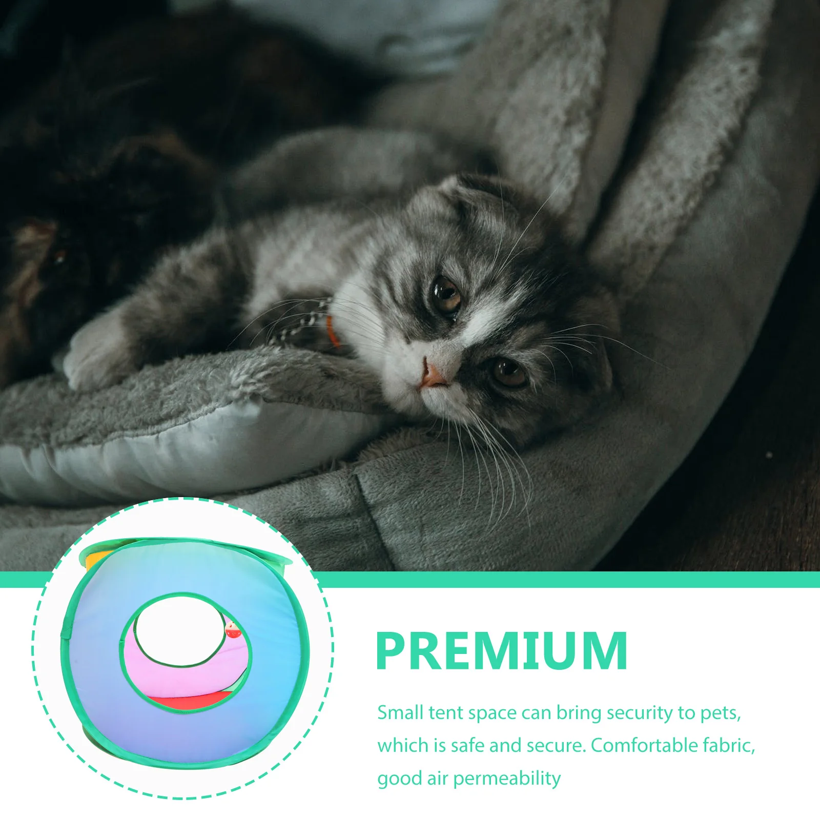 Cat Cave Tent Hideaway House Portable Nest Cube Playhouse Indoor Cats Kitten Foldable Pet Toy Breathing Fabric Durable Wear
Cat Cave Tent Hideaway House Portable Nest Cube Playhouse Indoor Cats Kitten Foldable Pet Toy Breathing Fabric Durable Wear