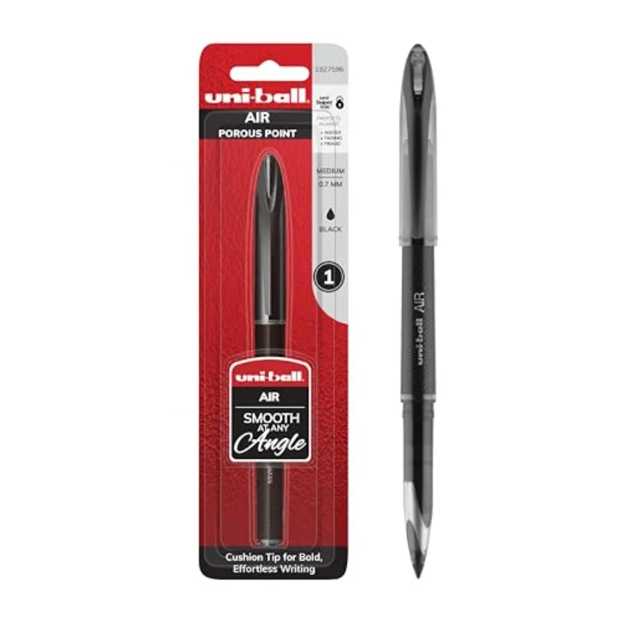 Air in Black, 0.7mm Medium Rollerball Pens, Office Supplies, Fine Point, Smooth Writing
Air in Black, 0.7mm Medium Rollerball Pens, Office Supplies, Fine Point, Smooth Writing