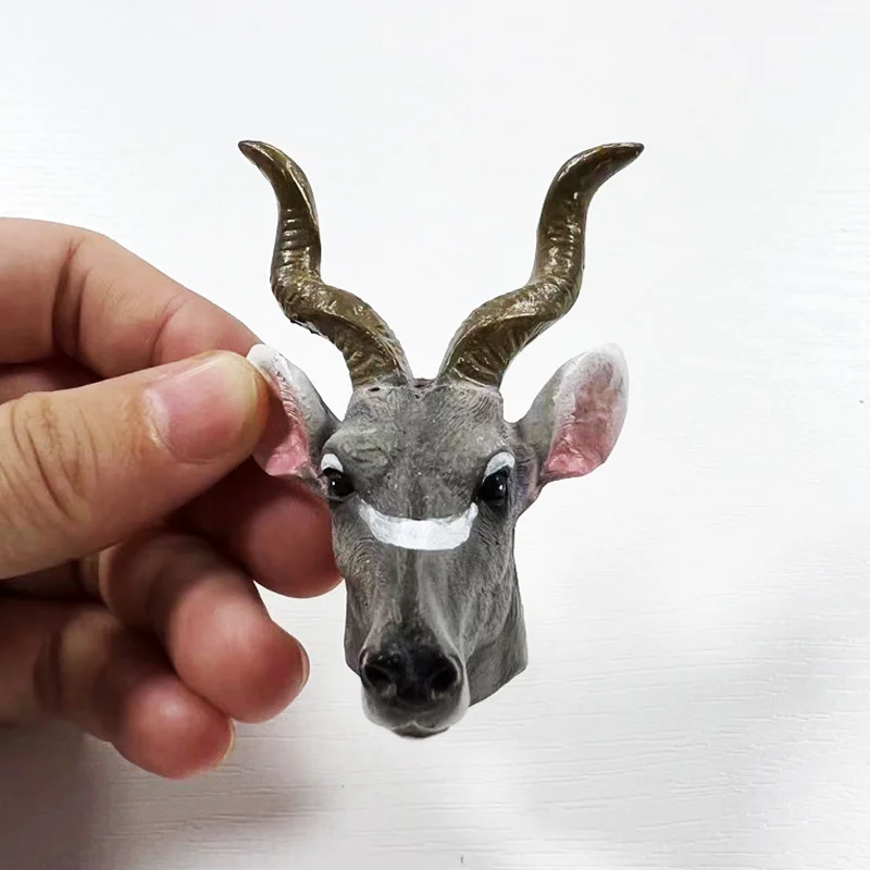 Africa Kenya Uganda Tanzania and Other Places Cultural Tourism Souvenirs 3D Deer Head Magnetic Refrigerator Magnet
Africa Kenya Uganda Tanzania and Other Places Cultural Tourism Souvenirs 3D Deer Head Magnetic Refrigerator Magnet