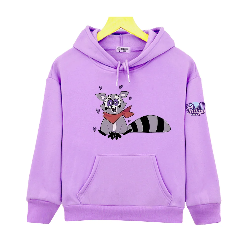 Funny Cartoon Boy's and Girl's Children Clothing Indigo Park Rambley The Raccoon Sweatshirts Loose Hoodies Rambley Love Clothes
Funny Cartoon Boy's and Girl's Children Clothing Indigo Park Rambley The Raccoon Sweatshirts Loose Hoodies Rambley Love Clothes