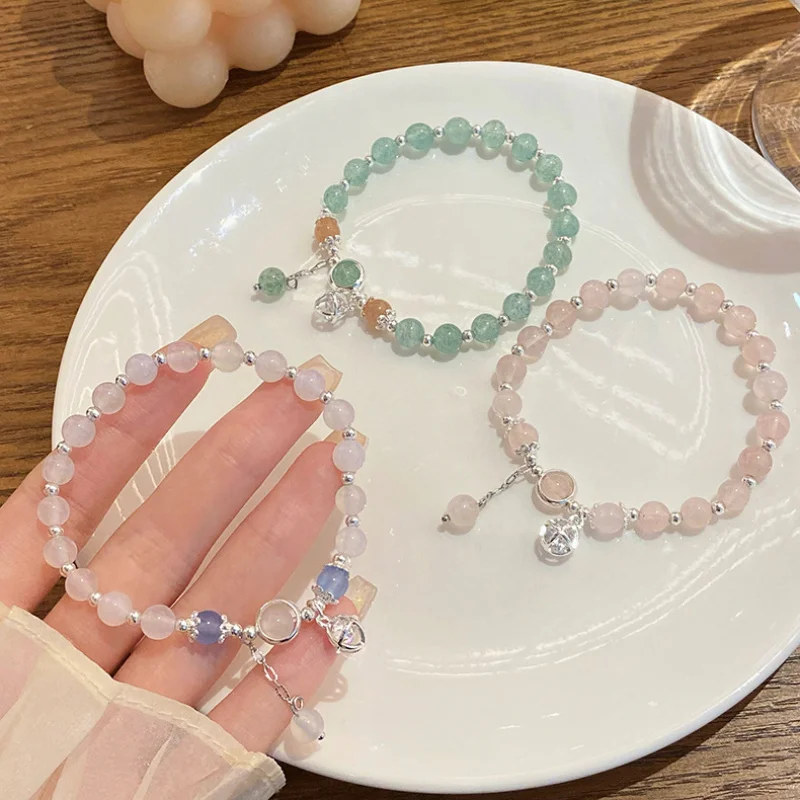 Full of Girly Sweet Fresh Ins Pink Crystal Hollow Ball Pendant Student Mori Style Bracelet
Full of Girly Sweet Fresh Ins Pink Crystal Hollow Ball Pendant Student Mori Style Bracelet