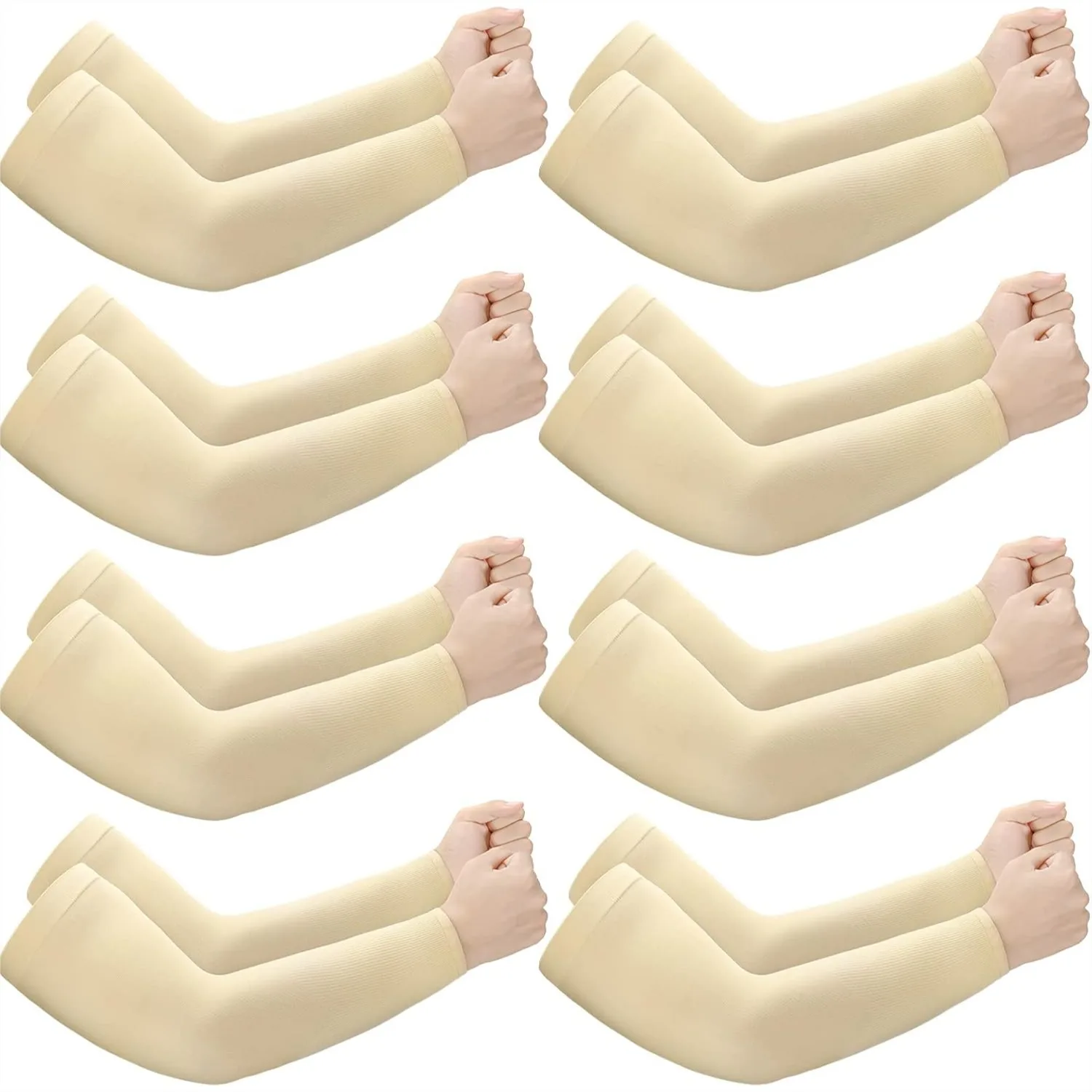 8 Pairs Thin Protective Arm Sleeves for Elderly Skin Against Bruises and Abrasions
8 Pairs Thin Protective Arm Sleeves for Elderly Skin Against Bruises and Abrasions