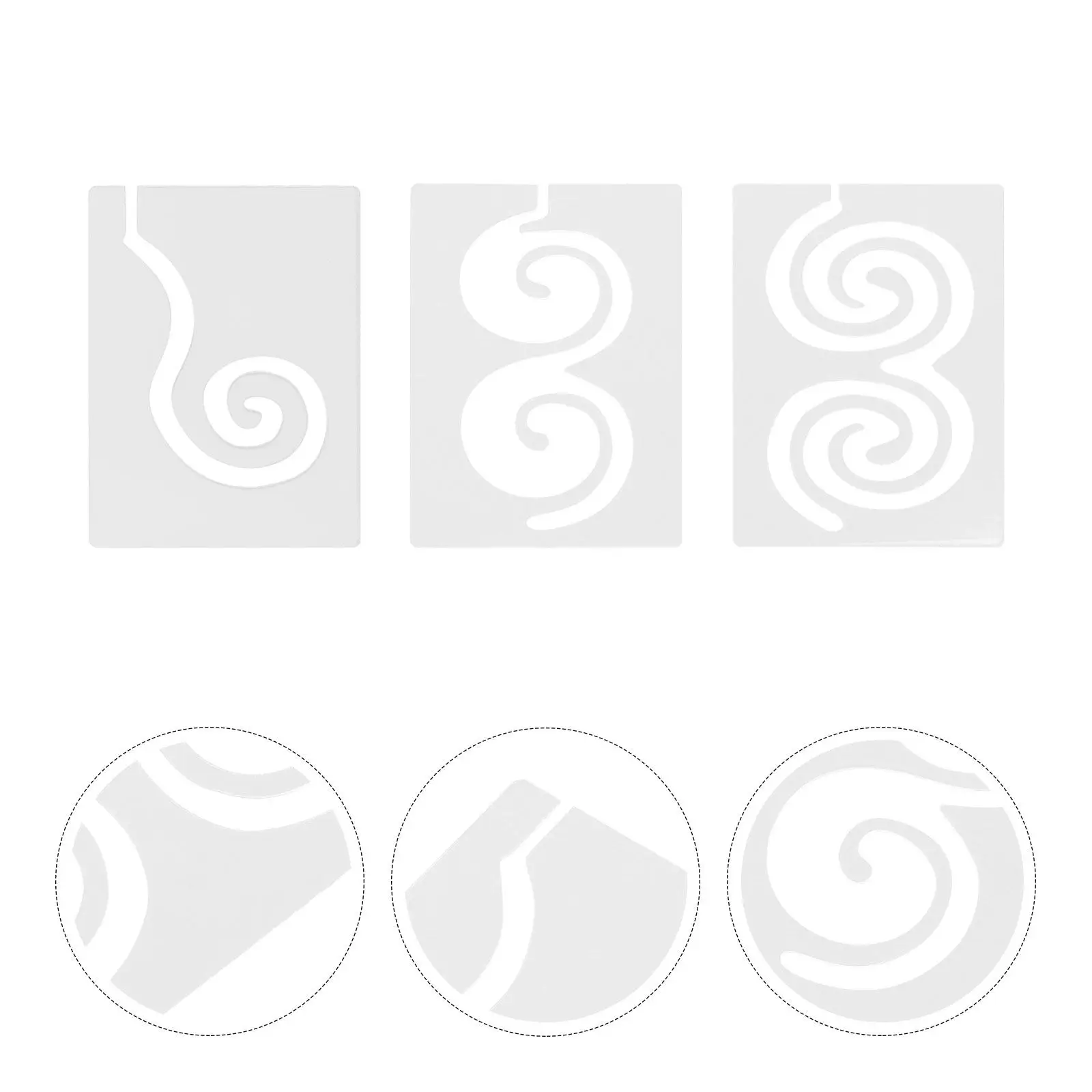 3pcs Quilting Template Free Motion Ruler Acrylic Quilting Template swirl Design Frames Sewing Ruler For Domestic Sewing Machine
3pcs Quilting Template Free Motion Ruler Acrylic Quilting Template swirl Design Frames Sewing Ruler For Domestic Sewing Machine