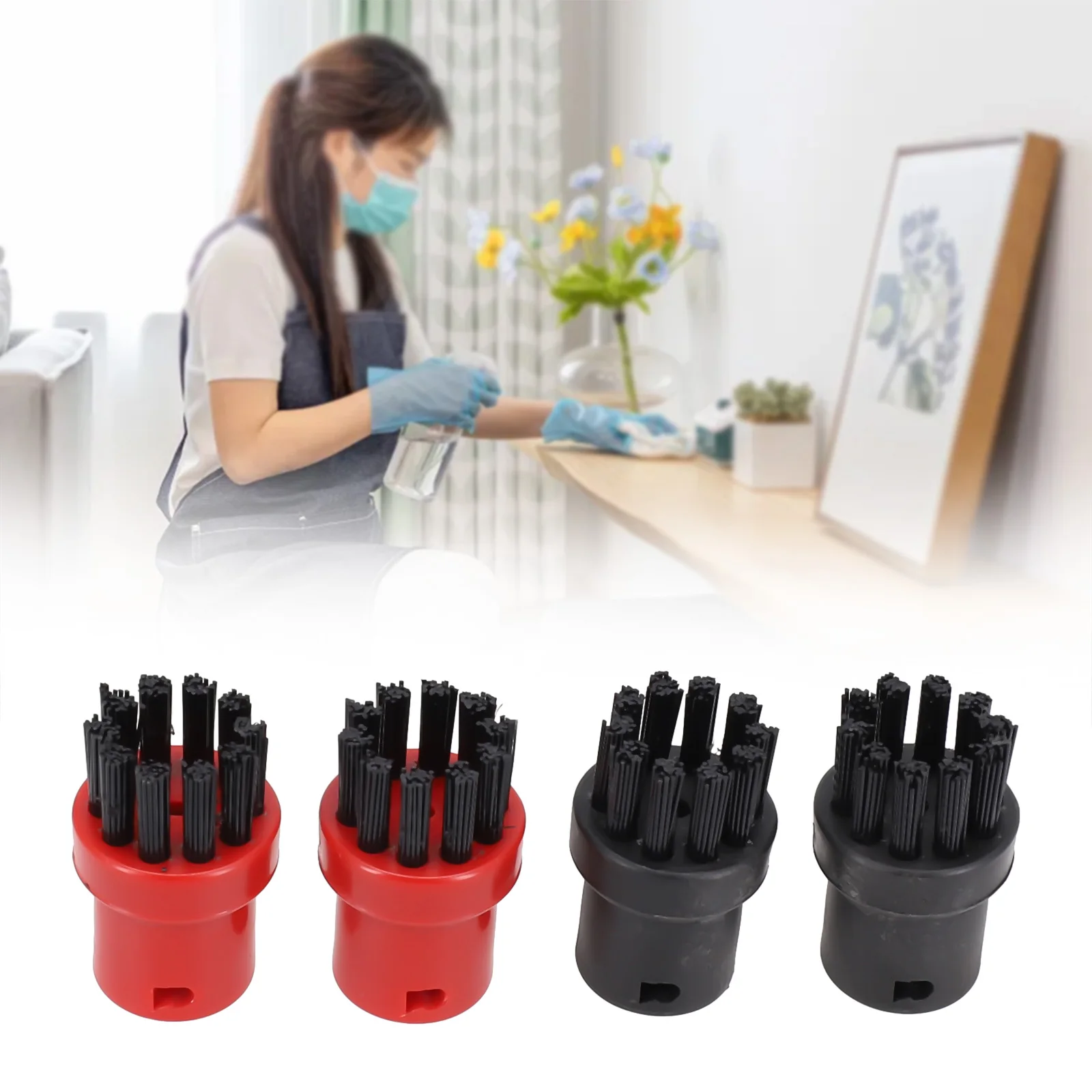 For KARCHER Round Brush Brush Nozzle Easy To Install Reliable To Use Round Brush SC2 Vacuum Cleaner 4pcs Brushes
For KARCHER Round Brush Brush Nozzle Easy To Install Reliable To Use Round Brush SC2 Vacuum Cleaner 4pcs Brushes