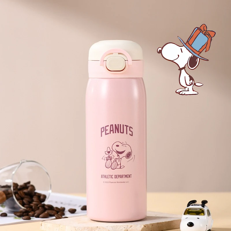 480ml Snoopy Water Cup with Hand Straight Cup Portable Insulation Mug Cartoon Anime Coffee Cup Temperature Water Bottle Gift
480ml Snoopy Water Cup with Hand Straight Cup Portable Insulation Mug Cartoon Anime Coffee Cup Temperature Water Bottle Gift