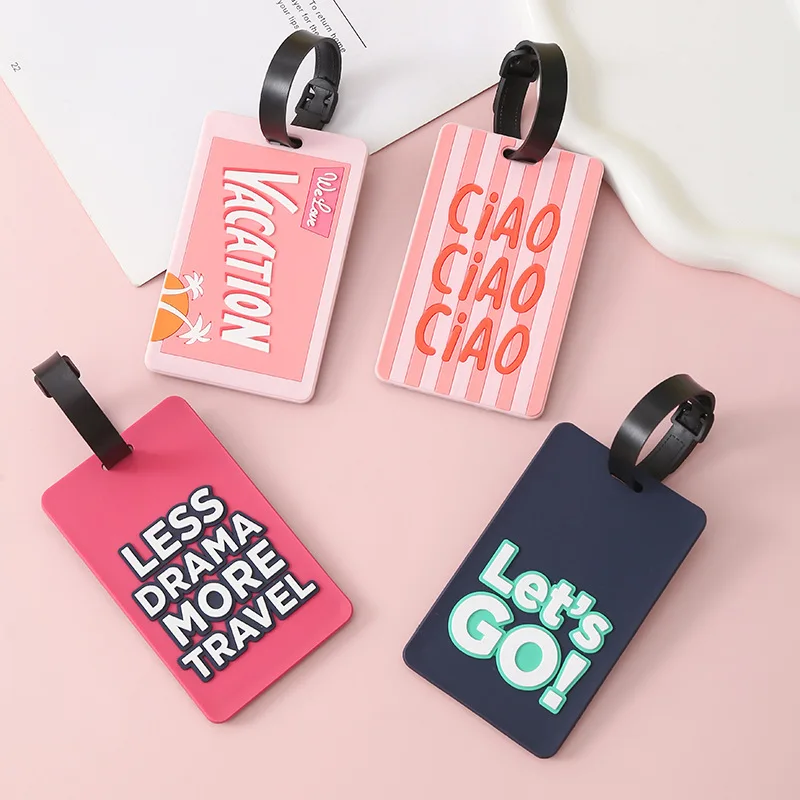 Silicone Letter Cute Luggage Tag Travel Luggage Tags Name Address Lable Suitcase Tag Travel Bags Holiday Travel Accessories
Silicone Letter Cute Luggage Tag Travel Luggage Tags Name Address Lable Suitcase Tag Travel Bags Holiday Travel Accessories