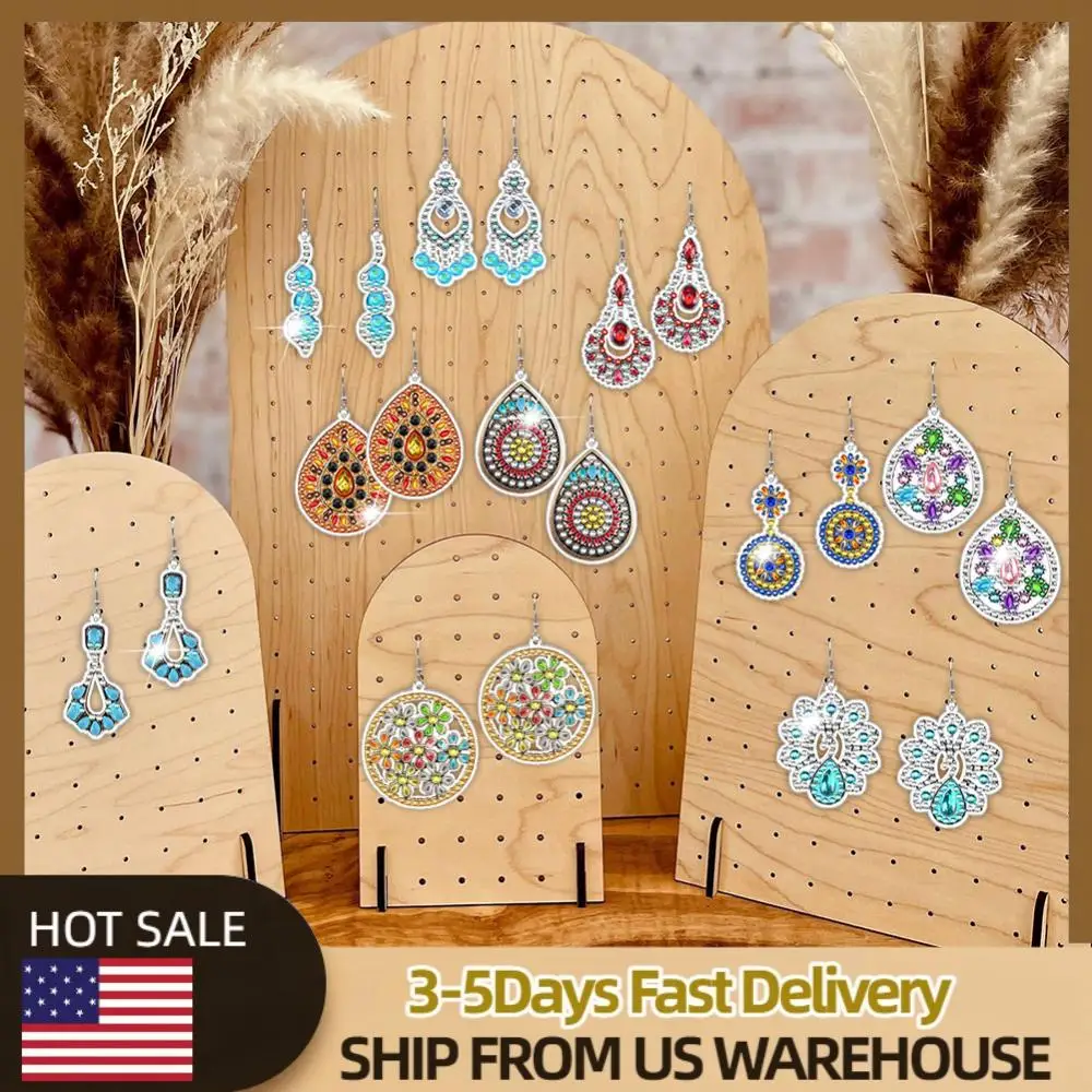 10 пар серег с алмазной росписью, снежинка, бохо, набор для изготовления алмазных сережек, набор для изготовления сережек «сделай сам», для взрослых, начинающих
10 пар серег с алмазной росписью, снежинка, бохо, набор для изготовления алмазных сережек, набор для изготовления сережек «сделай сам», для взрослых, начинающих