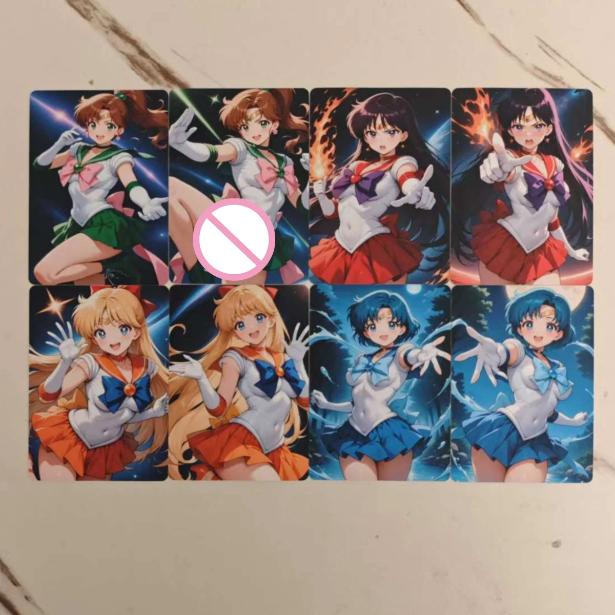 8Pcs/set NSFW Card Sailor Moon Beautiful Girl Jupiter Mars Mercury Venus Collection Card 18+
8Pcs/set NSFW Card Sailor Moon Beautiful Girl Jupiter Mars Mercury Venus Collection Card 18+