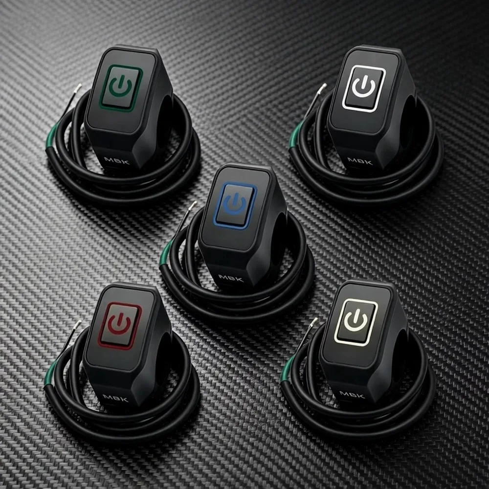 Accessories Waterproof Motorcycle Handlebar Switch 12V 22mm Handlebar Mount Control Switch ON OFF Buttton with LED Light Moto
Accessories Waterproof Motorcycle Handlebar Switch 12V 22mm Handlebar Mount Control Switch ON OFF Buttton with LED Light Moto
