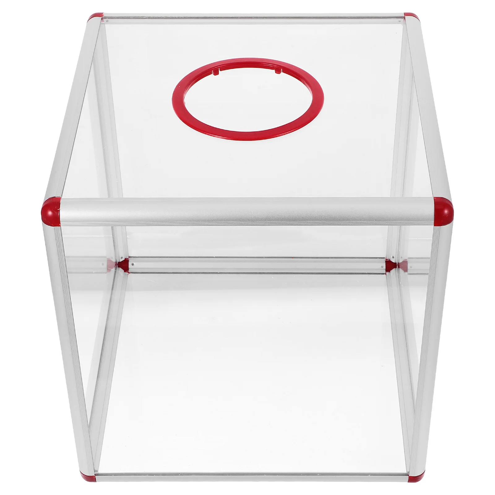 Large Transparent Acrylic Raffle Box Clear Donation Suggestion Ticket Case Voting Collection Box for Parties Events Fundraising
Large Transparent Acrylic Raffle Box Clear Donation Suggestion Ticket Case Voting Collection Box for Parties Events Fundraising