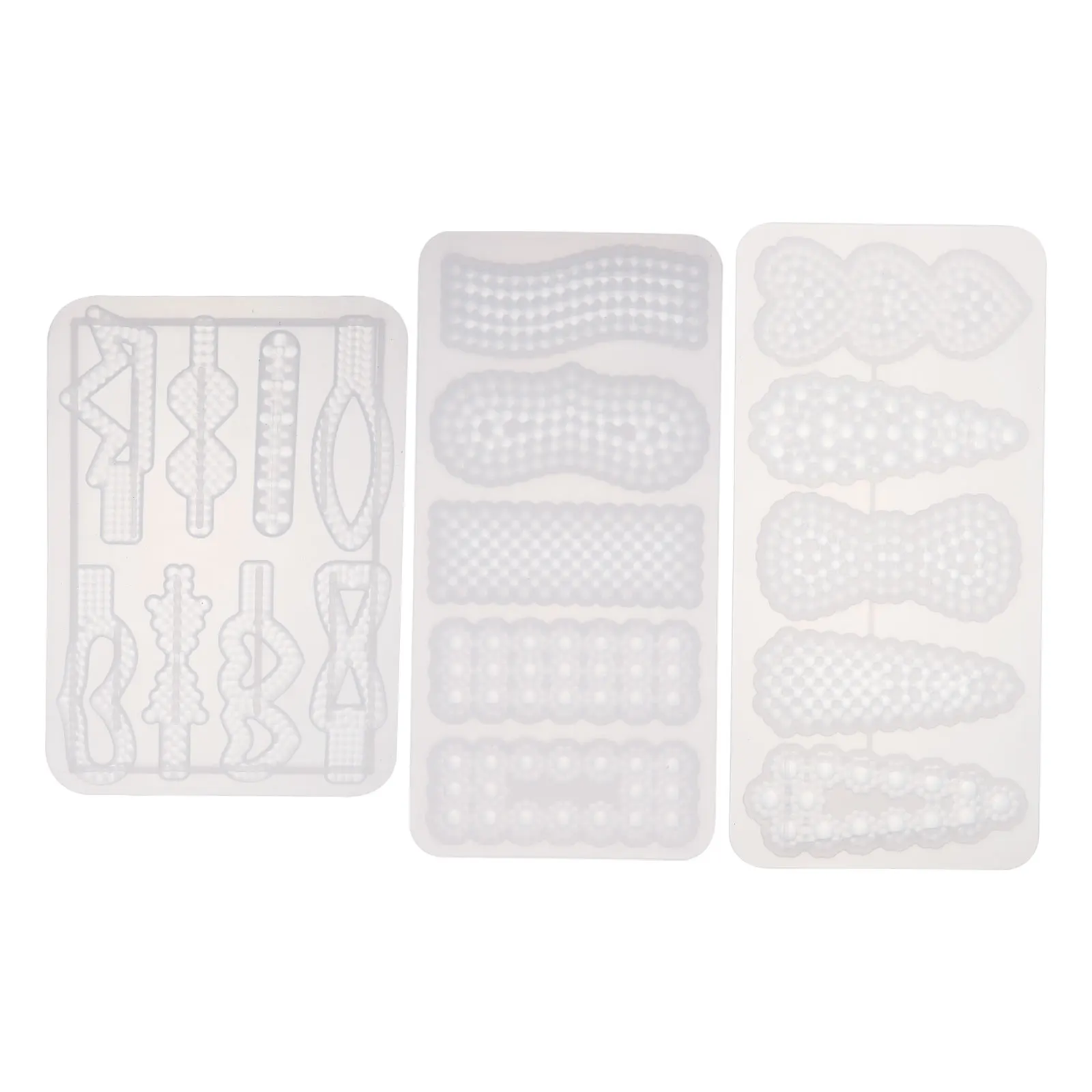 3 Pcs Barrette Clips White DIY Epoxy Hairpin Jewelry Headdress Diy Accessories Mold Epoxy Mold Making Reusable Craft
3 Pcs Barrette Clips White DIY Epoxy Hairpin Jewelry Headdress Diy Accessories Mold Epoxy Mold Making Reusable Craft