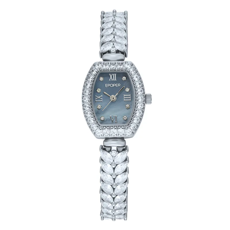 Fritillary barrel bracelet watch temperament exquisite women's watch
Fritillary barrel bracelet watch temperament exquisite women's watch