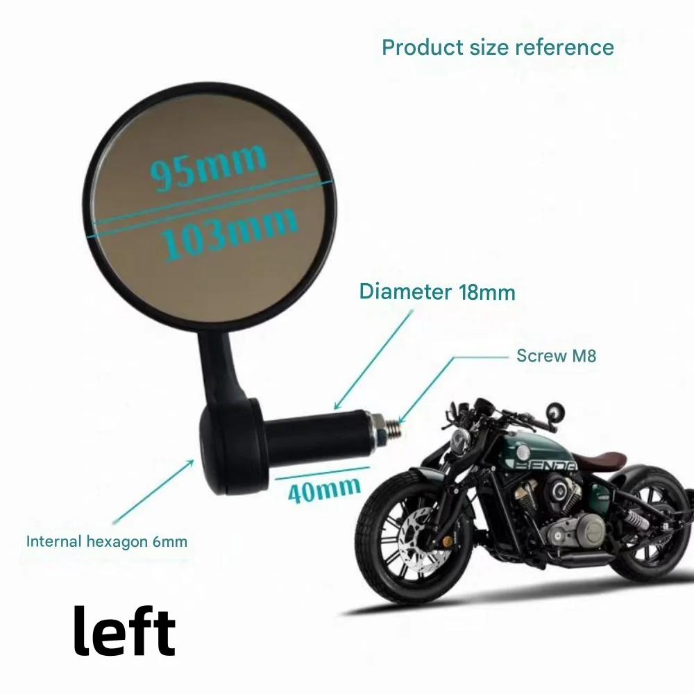 Benda Napoleon BOB 250 rearview mirror, handlebar mirror, BD250-30 motorcycle rearview mirror end cap original parts
Benda Napoleon BOB 250 rearview mirror, handlebar mirror, BD250-30 motorcycle rearview mirror end cap original parts