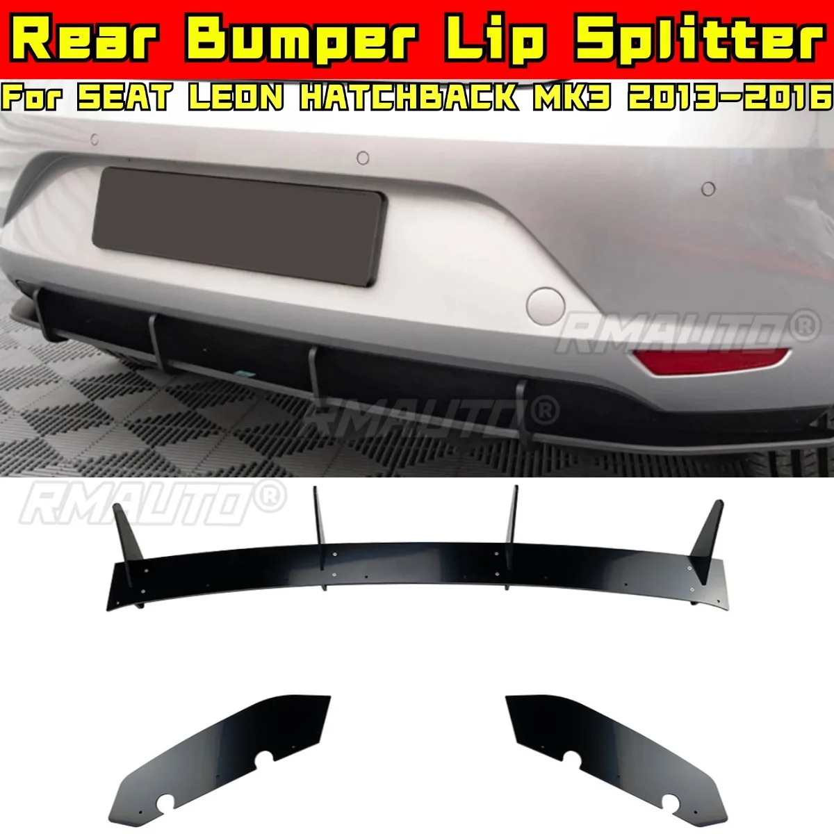 For SEAT LEON HATCHBACK MK3 2013-2016 Modification Part Rear Bumper Diffuser Rear Bumper Spoiler Lip Cover Car Accessories
For SEAT LEON HATCHBACK MK3 2013-2016 Modification Part Rear Bumper Diffuser Rear Bumper Spoiler Lip Cover Car Accessories