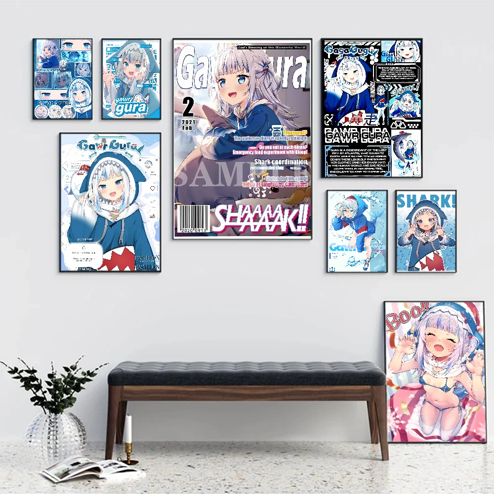 Gawr Gura Good Quality Prints And Posters Vintage Room Home Bar Cafe Decor Aesthetic Art Wall Painting
Gawr Gura Good Quality Prints And Posters Vintage Room Home Bar Cafe Decor Aesthetic Art Wall Painting