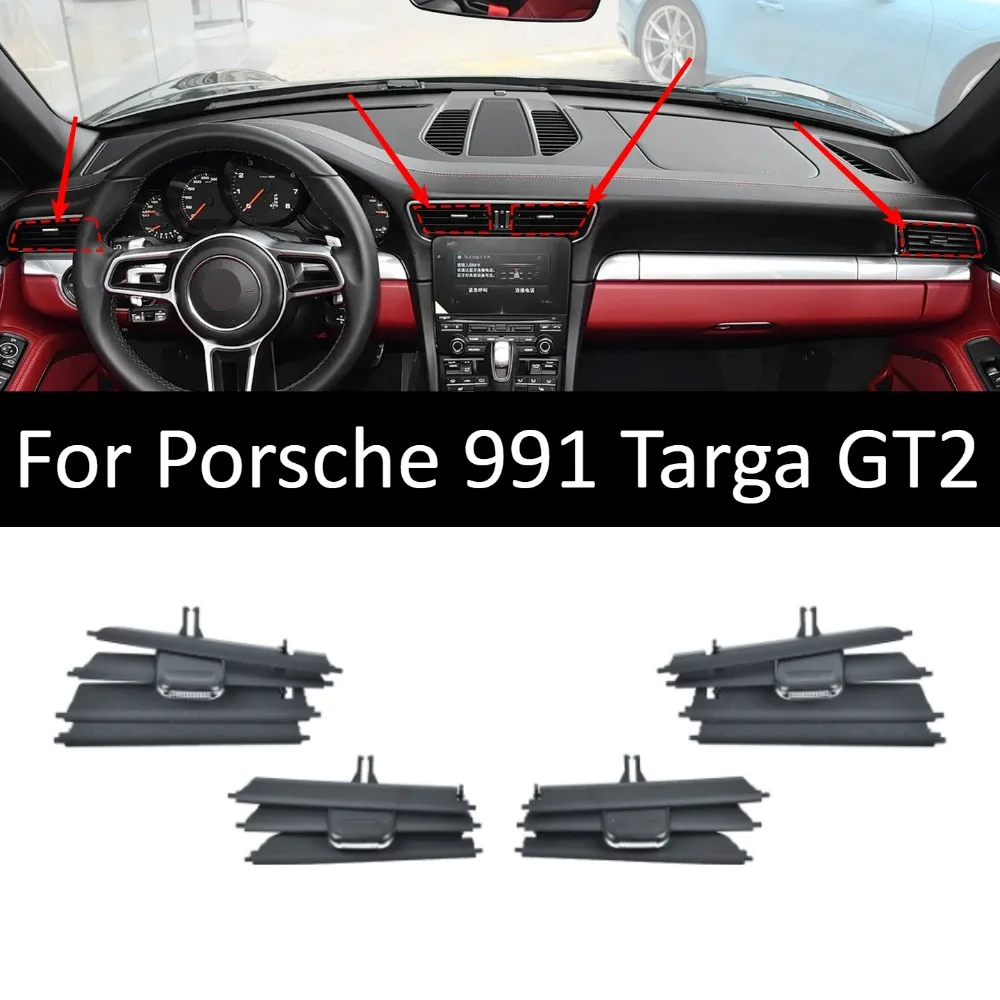 AC Vent Grille Repair Kit For Porsche 991 Targa GT2 Center Air Outlet Louver Trim Interior Replacement Auto Accessories Part
AC Vent Grille Repair Kit For Porsche 991 Targa GT2 Center Air Outlet Louver Trim Interior Replacement Auto Accessories Part