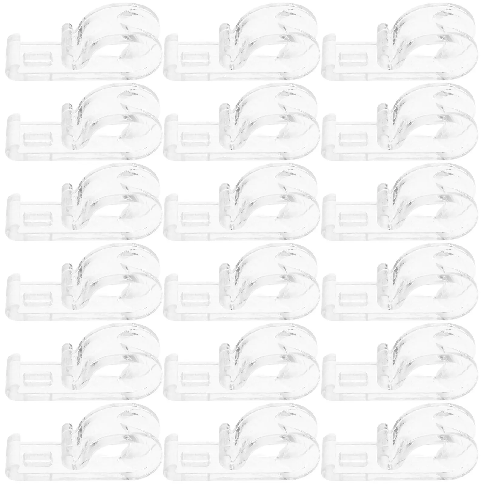 30 Pcs Hook Curtain Roller Blind Connector Clips Hangers Hooks Cord Holder Safety
30 Pcs Hook Curtain Roller Blind Connector Clips Hangers Hooks Cord Holder Safety