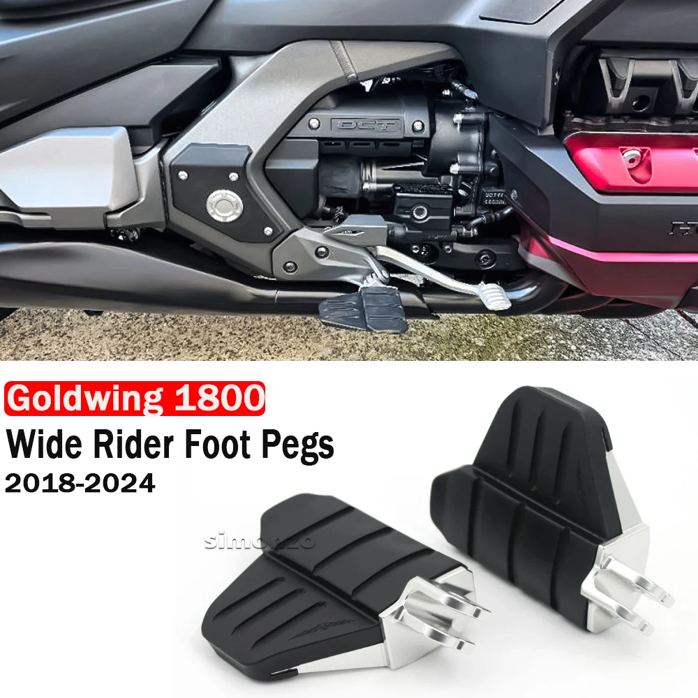 Goldwing GL 1800 Wide Rider Foot Pegs Comfort Footrests For Honda GL1800 Gold Wing Tour DCT 2018- Accessories Highway Peg Mounts
Goldwing GL 1800 Wide Rider Foot Pegs Comfort Footrests For Honda GL1800 Gold Wing Tour DCT 2018- Accessories Highway Peg Mounts