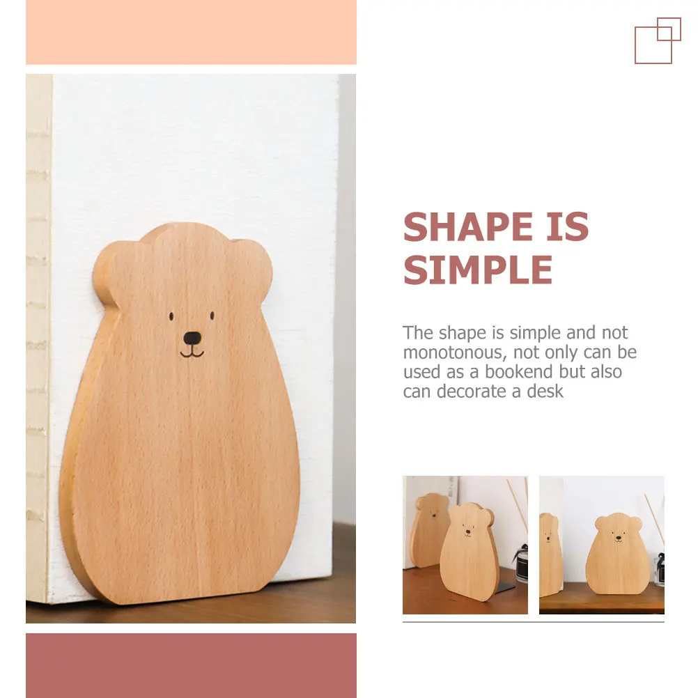2pcs Cartoon Bookends Wood Lovely-Shaped Book End For Desktop Home Office Modern Bookend Decorative Wooden Household Bookend
2pcs Cartoon Bookends Wood Lovely-Shaped Book End For Desktop Home Office Modern Bookend Decorative Wooden Household Bookend