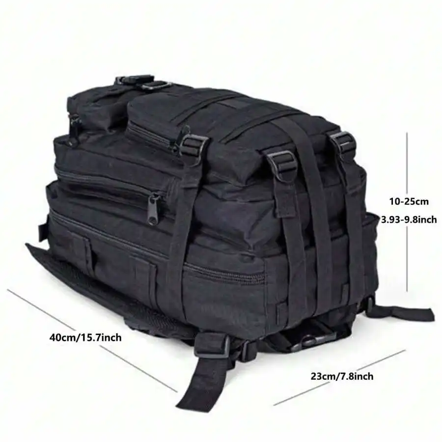 Large Tactical Backpack For Outdoor Travel Hiking Camping
Large Tactical Backpack For Outdoor Travel Hiking Camping