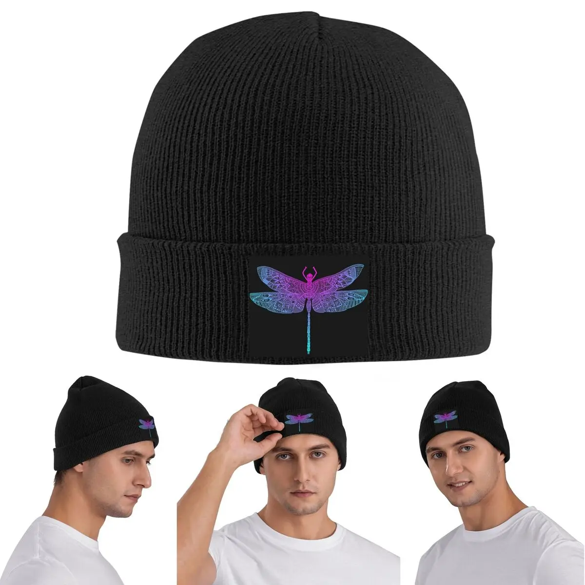 Dragonfly Mandala UbnYT теплая вязаная шапка зимняя вязаная шапка Skullies шапочки хип-хоп шапки для унисекс
Dragonfly Mandala UbnYT теплая вязаная шапка зимняя вязаная шапка Skullies шапочки хип-хоп шапки для унисекс