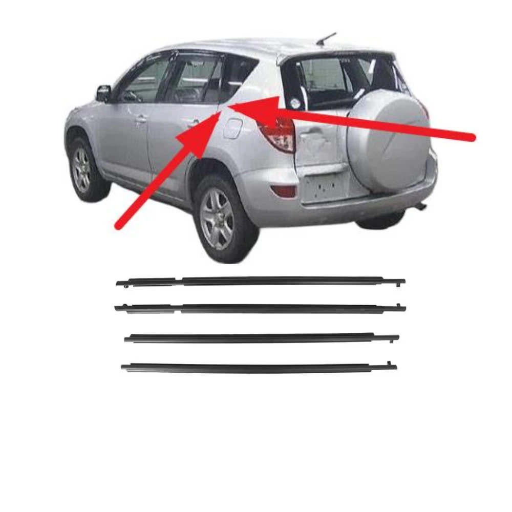 4 Pcs 91cm Windows Rubber Outside for Toyota RAV4 2008-2012 Glass Protector Weather Strip for RAV-4 Glass Laminate 75721-42020
4 Pcs 91cm Windows Rubber Outside for Toyota RAV4 2008-2012 Glass Protector Weather Strip for RAV-4 Glass Laminate 75721-42020