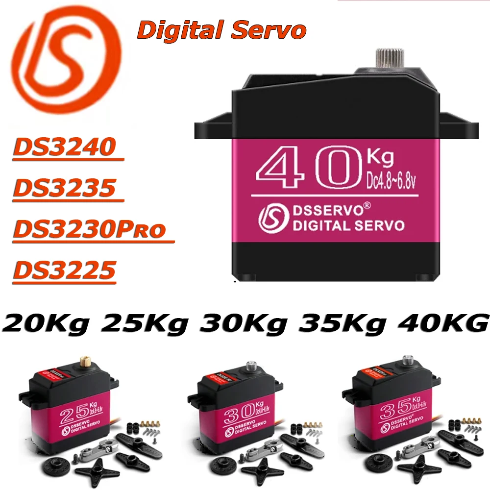 20Kg 25Kg 30Kg 35Kg 40KG Digital Servo High Speed Servo Metal Gear DS3240 DS3235 DS3230Pro DS3225 For 1/8 1/10 1/12 RC Car Parts
20Kg 25Kg 30Kg 35Kg 40KG Digital Servo High Speed Servo Metal Gear DS3240 DS3235 DS3230Pro DS3225 For 1/8 1/10 1/12 RC Car Parts