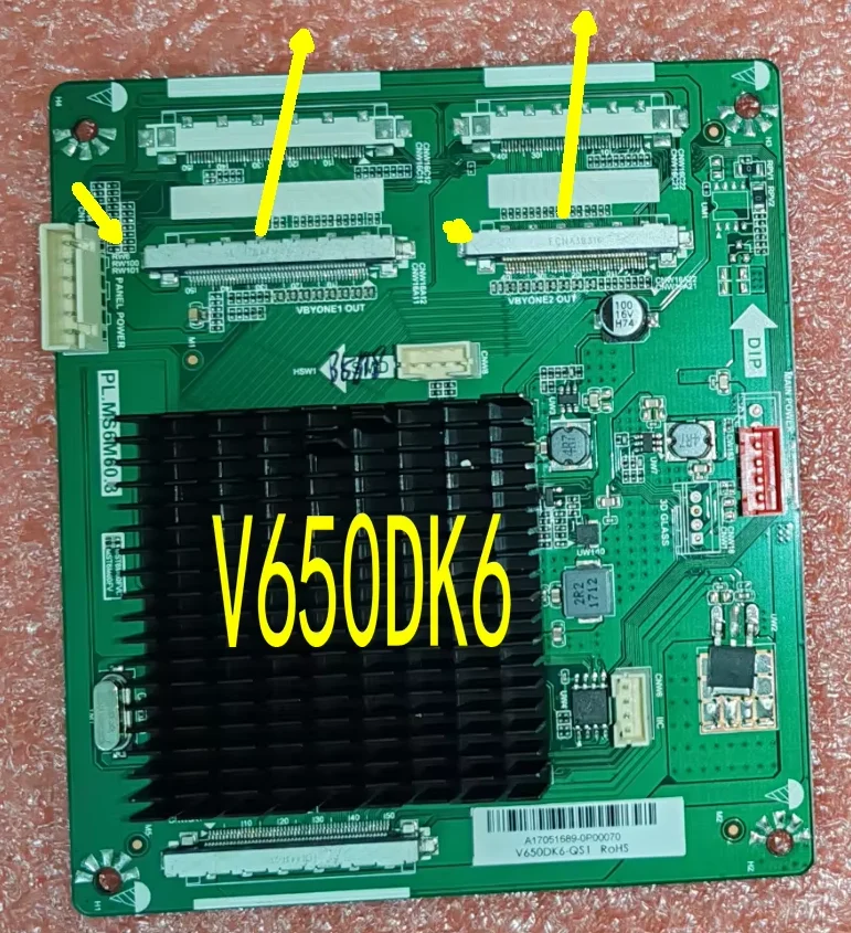 PL.MS6M60.3 4K 60HZ to 4K 120HZ turn board for V650DK6-QS1 OR LSC750FJ01
PL.MS6M60.3 4K 60HZ to 4K 120HZ turn board for V650DK6-QS1 OR LSC750FJ01